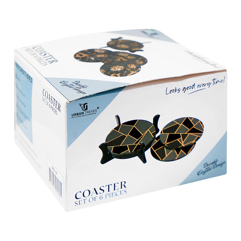 Urban Trends Geolux Coaster, 6-Pack - Image 2