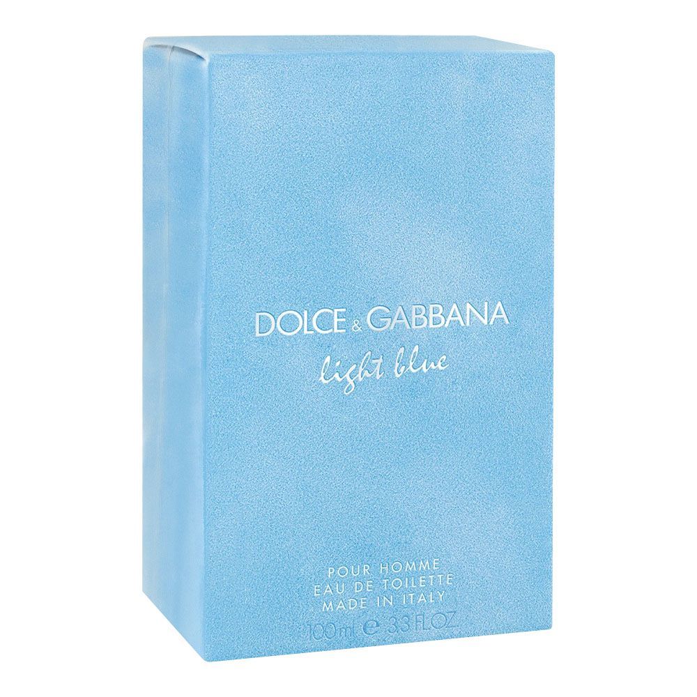 Dolce & Gabbana Light Blue Pour Homme, Eau de Toilette, For Men, 100ml - Image 2