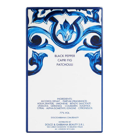 Dolce & Gabbana Light Blue Capri In Love Pour Homme, Eau De Parfum, For Men, 100ml - Image 3
