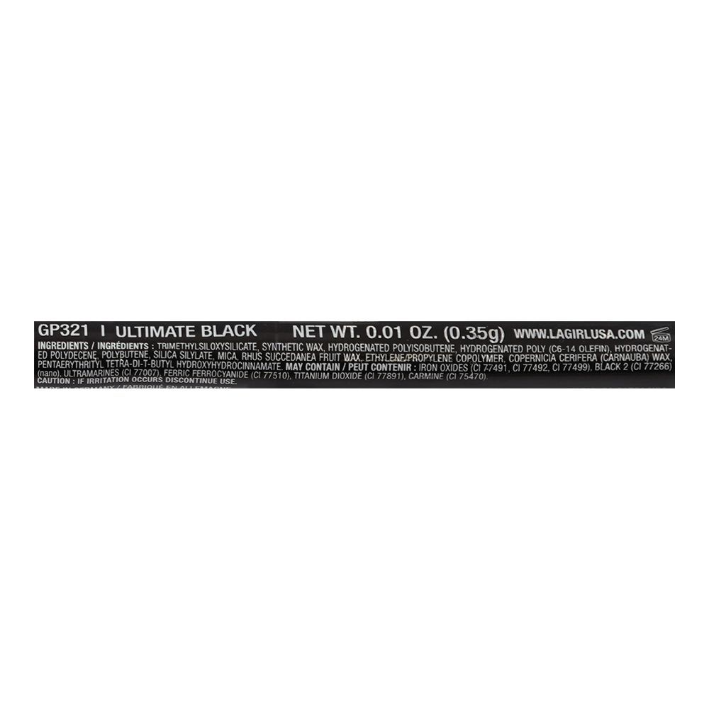 L.A. Girl Ultimate Intense Stay Auto Eyeliner, GP321 Ultimate Black, 0.35g - Image 3