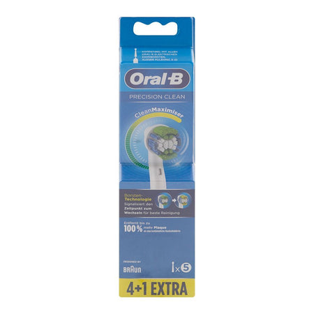 Braun Oral-B Precision Clean Brush Head, 4+1 Extra, EB20RB-4+1 - Main Image