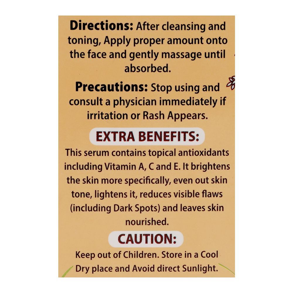 Fiabila Botanicals Moisturizing & Brightening Rice Serum, For All Types Of Skin, 30ml - Image 4