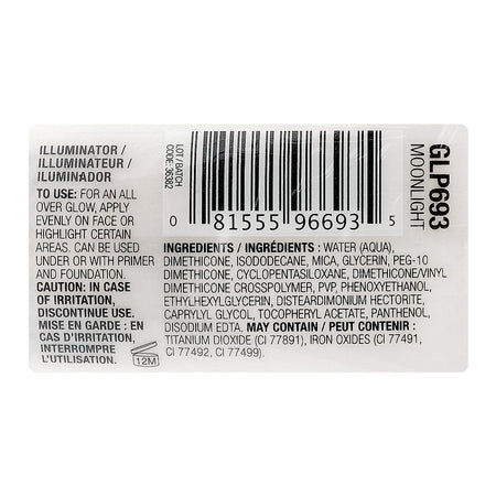 L.A. Girl Luminous Glow Skin Illuminator, GLP693 Moonlight, 30ml - Image 3