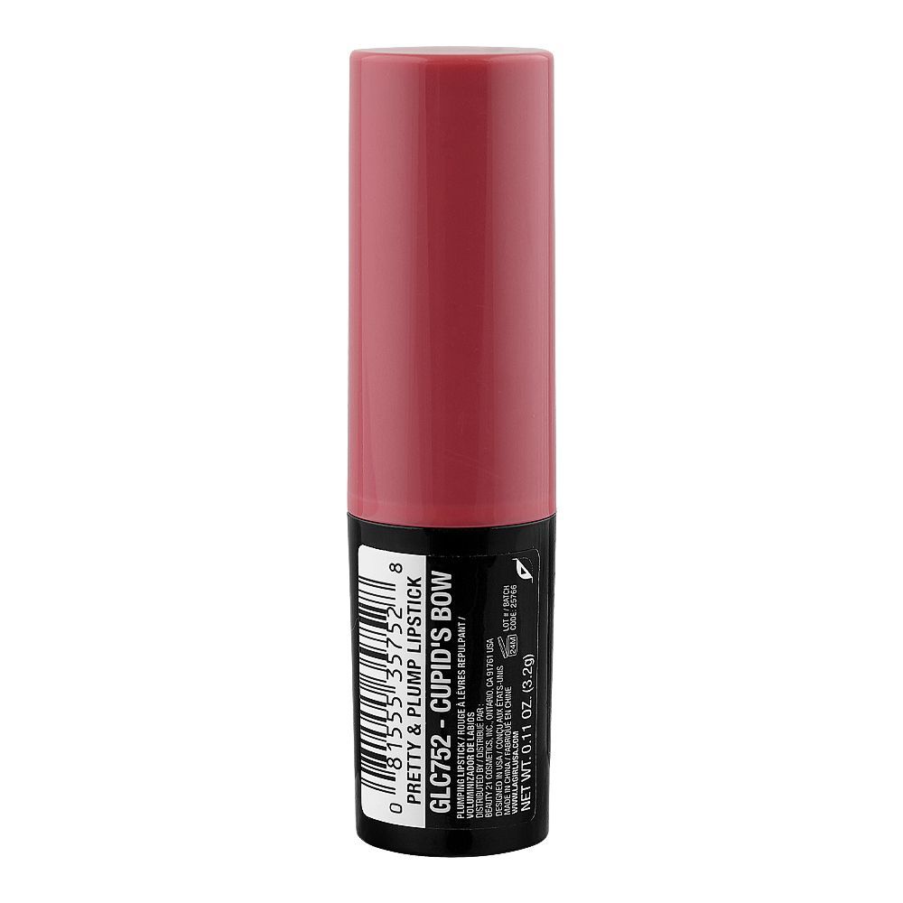 L.A. Girl Pretty & Plump Lipstick, GLC752 Cupid's Bow, 3.2g - Image 3