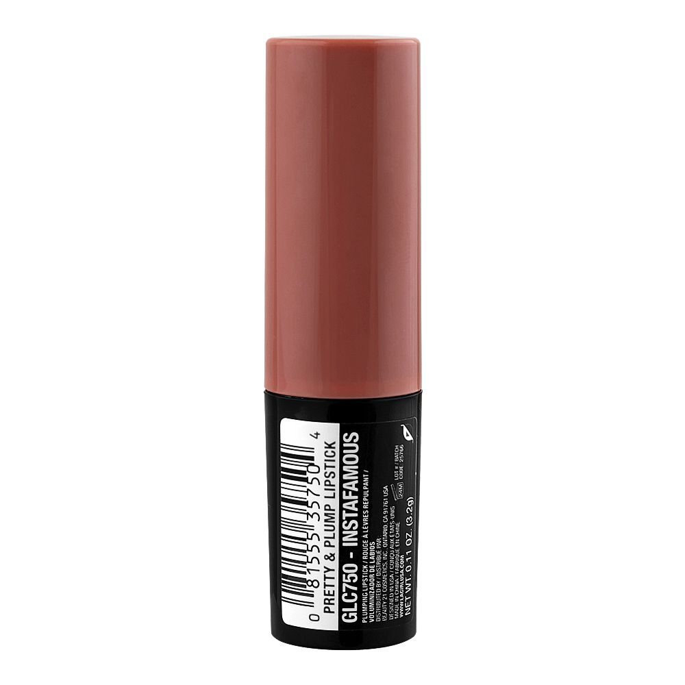 L.A. Girl Pretty & Plump Lipstick, GLC750 Instafamous, 3.2g - Image 3
