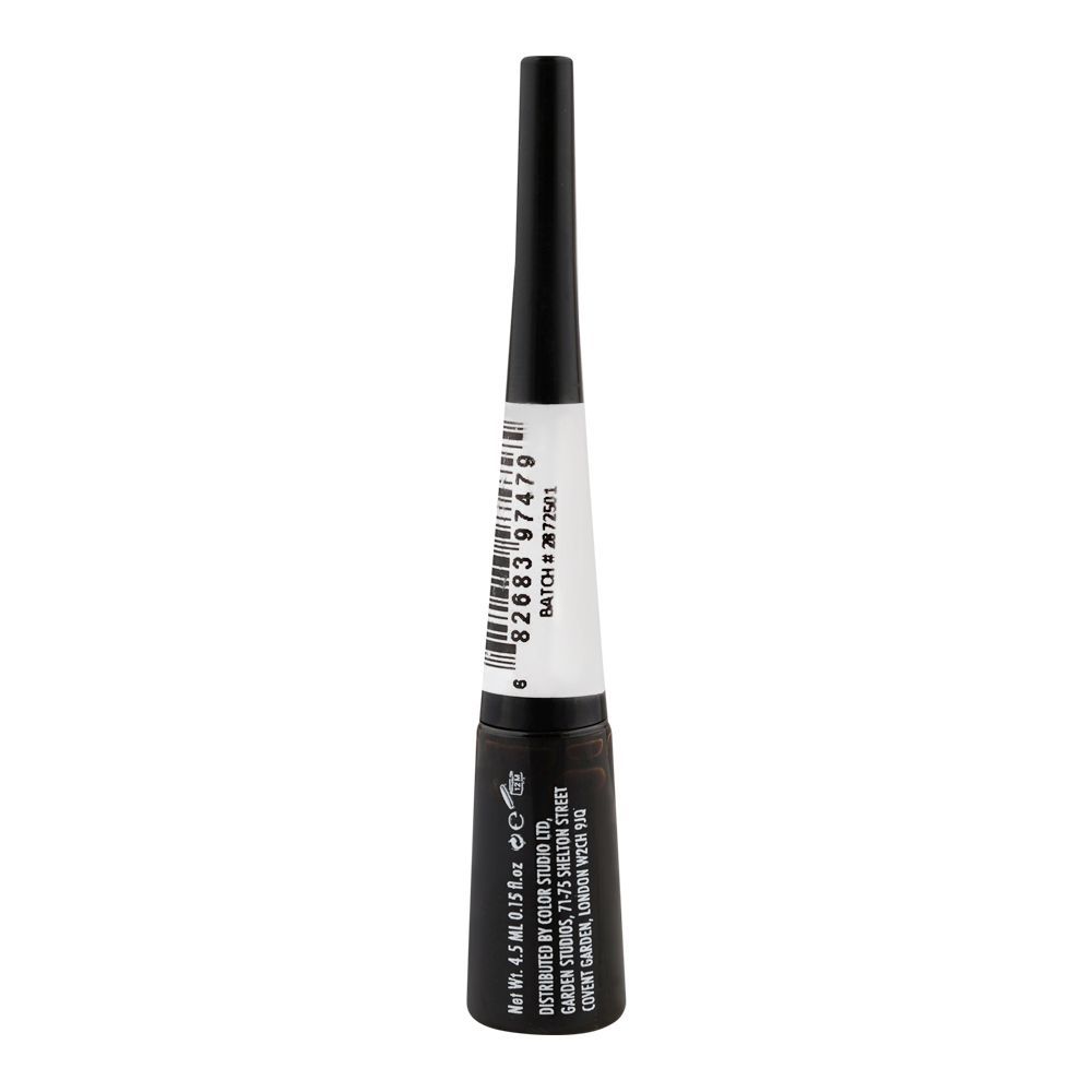 Color Studio Wow Liquid Eyeliner Felt Tip, Waterproof, Brown, 4.5ml - Image 3