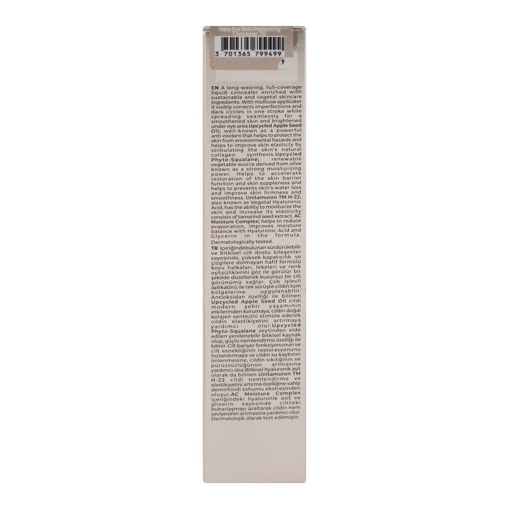 Junaid Jamshed J. Note New Era Skin Protecting Concealer, Hyaluronic Acid, 70 Deep Neutral, 5.5ml - Image 5