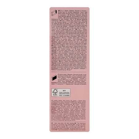 Braun Silk-epil 7 Epilator, Shaver & Trimmer White/Pink, Up to 40 Mins Run Time, SE-7060 - Image 4