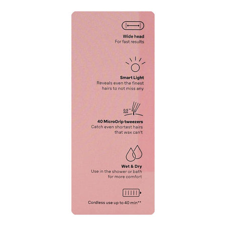 Braun Silk-epil 7 Epilator, Shaver & Trimmer White/Pink, Up to 40 Mins Run Time, SE-7060 - Image 7