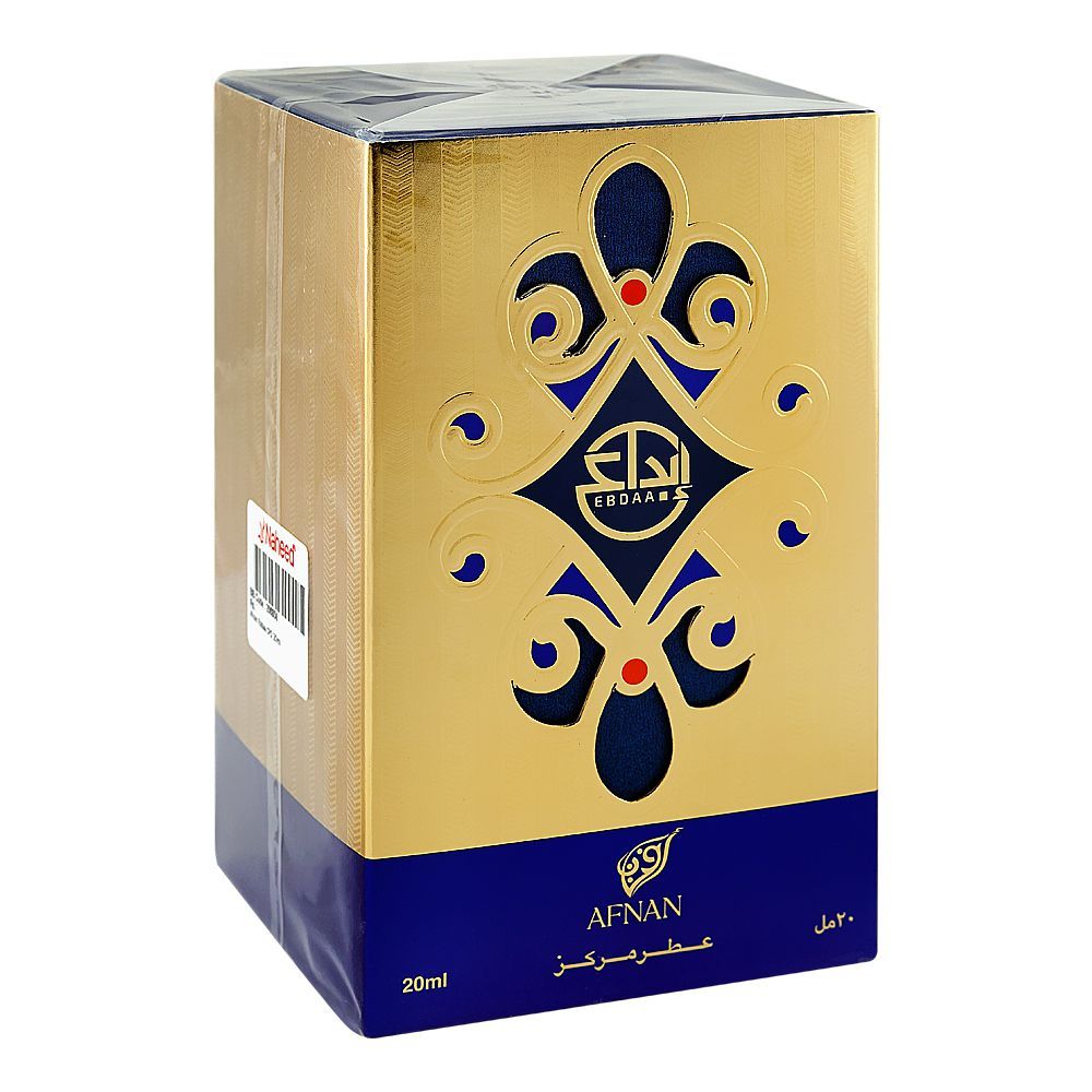 Afnan Ebdaa Concentrated Perfume Oil, For Men & Women, 20ml - Main Image