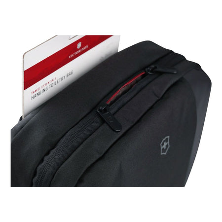 Victorinox Travel Essentials Hanging Toiletry Bag, Black, 9 Liters, 653374 - Image 7