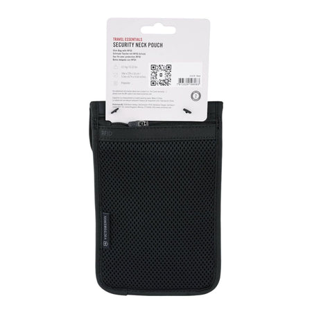 Victorinox Travel Essentials Security Neck Pouch, Black, 653378 - Image 2