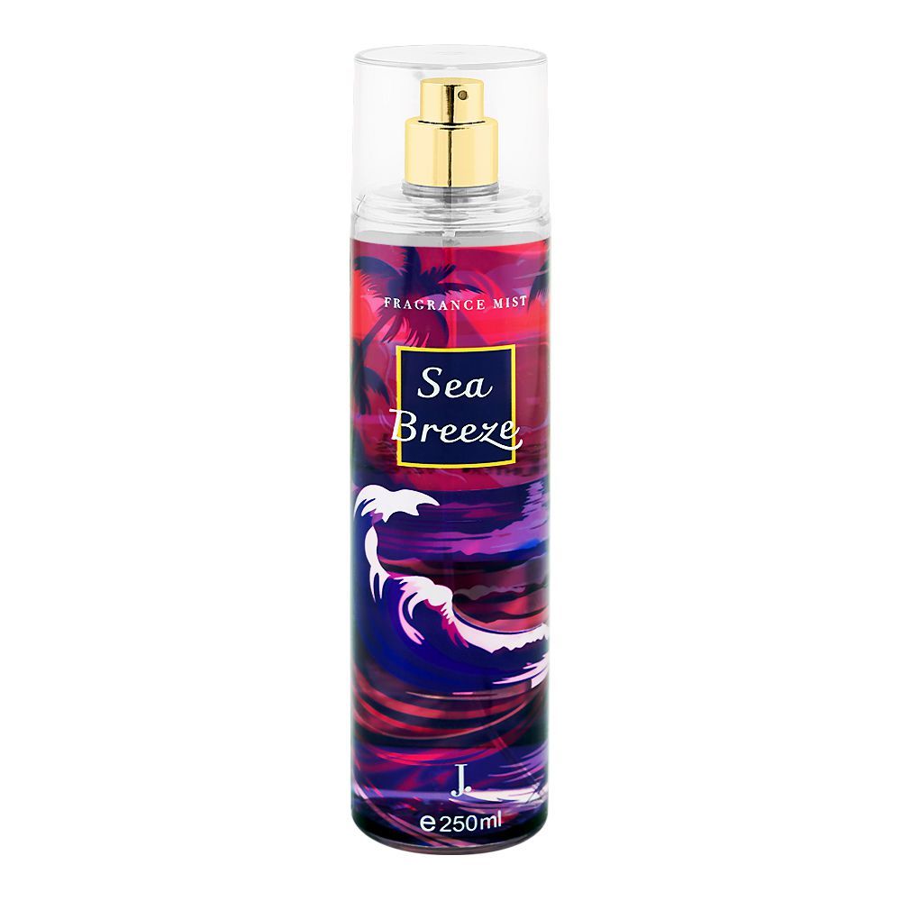 Junaid Jamshed J. Sea Breeze Fragrance Mist, For Women, 250ml - Main Image
