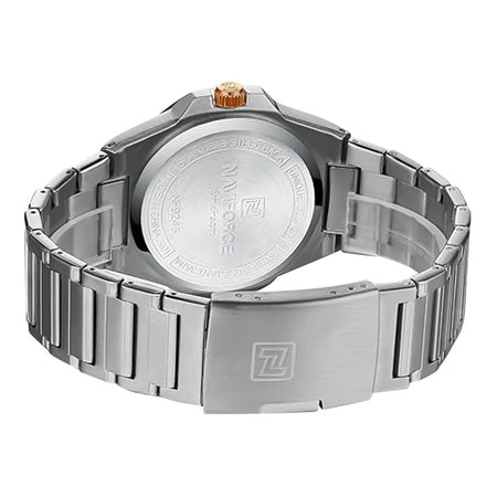 Naviforce Women Analog Watch With Golden Dial & Stainless Steel Bracelet, NF9245 S/RG/RG - Image 3