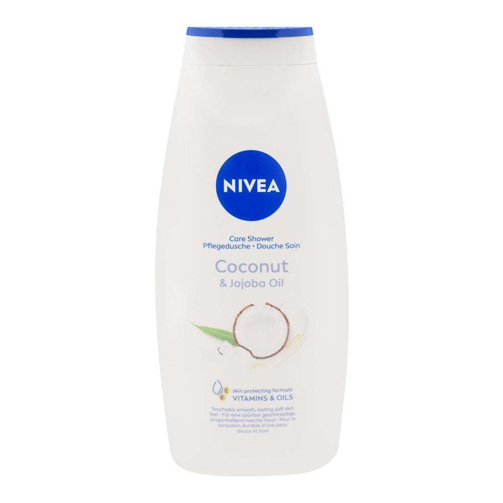 Nivea Coconut & Jojoba Oil Care Shower Gel, 750ml - Main Image