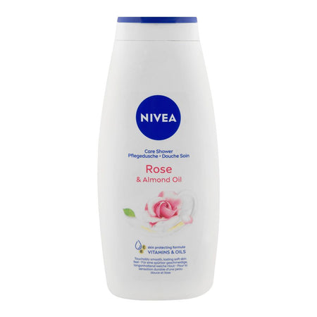 Nivea Rose & Almond Oil Care Shower Gel, 750ml - Main Image