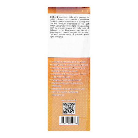Oxido-Q Anti-Aging/Anti-Wrinkle Coenzyme Q10 Serum, Matrixyl 3000, Hyaluronic Acid, For All Skin Types, 30ml - Image 2