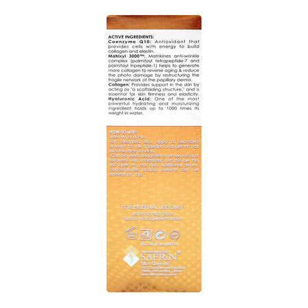 Oxido-Q Anti-Aging/Anti-Wrinkle Coenzyme Q10 Serum, Matrixyl 3000, Hyaluronic Acid, For All Skin Types, 30ml - Image 3