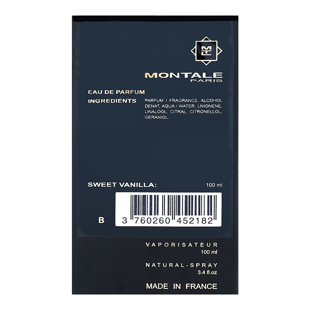 Montale Sweet Vanilla, Eau De Parfum, For Men & Women, 100ml - Image 3