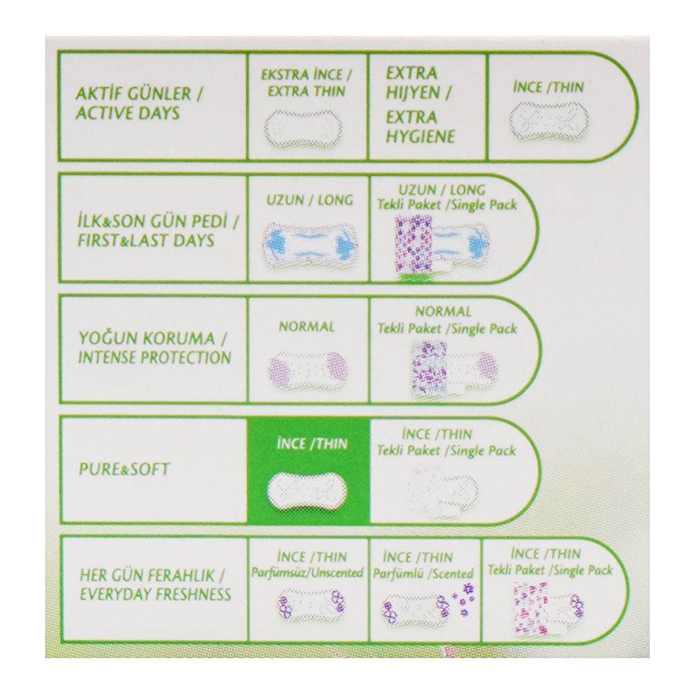 Molped Pure & Soft Organic Cotton Thin Pantyliner, 16-pack - Image 4