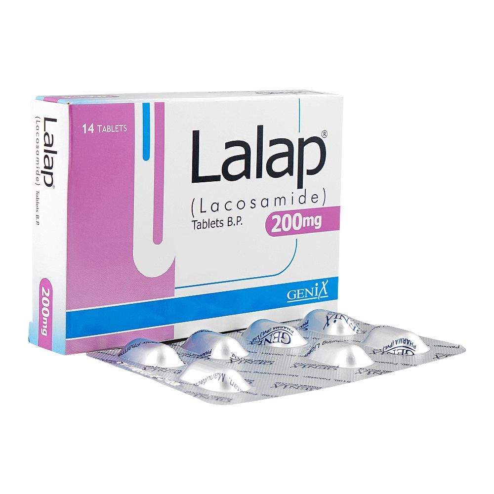 Genix Pharma Lalap Tablet, 200mg, 14-Pack - Main Image