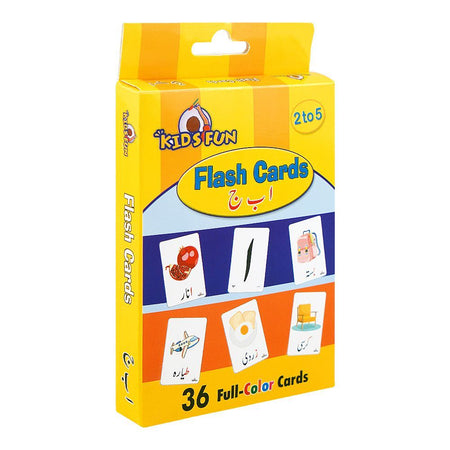 Kids Fun Flash Cards Alif Bay Jeem, 36-Pack - Main Image