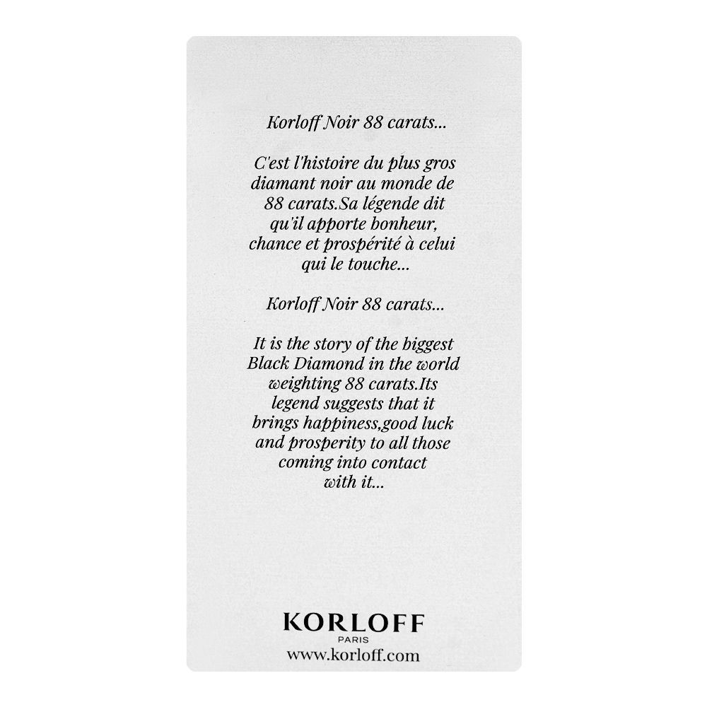 Korloff Lady In White, Eau De Parfum, For Women, 88ml - Image 3