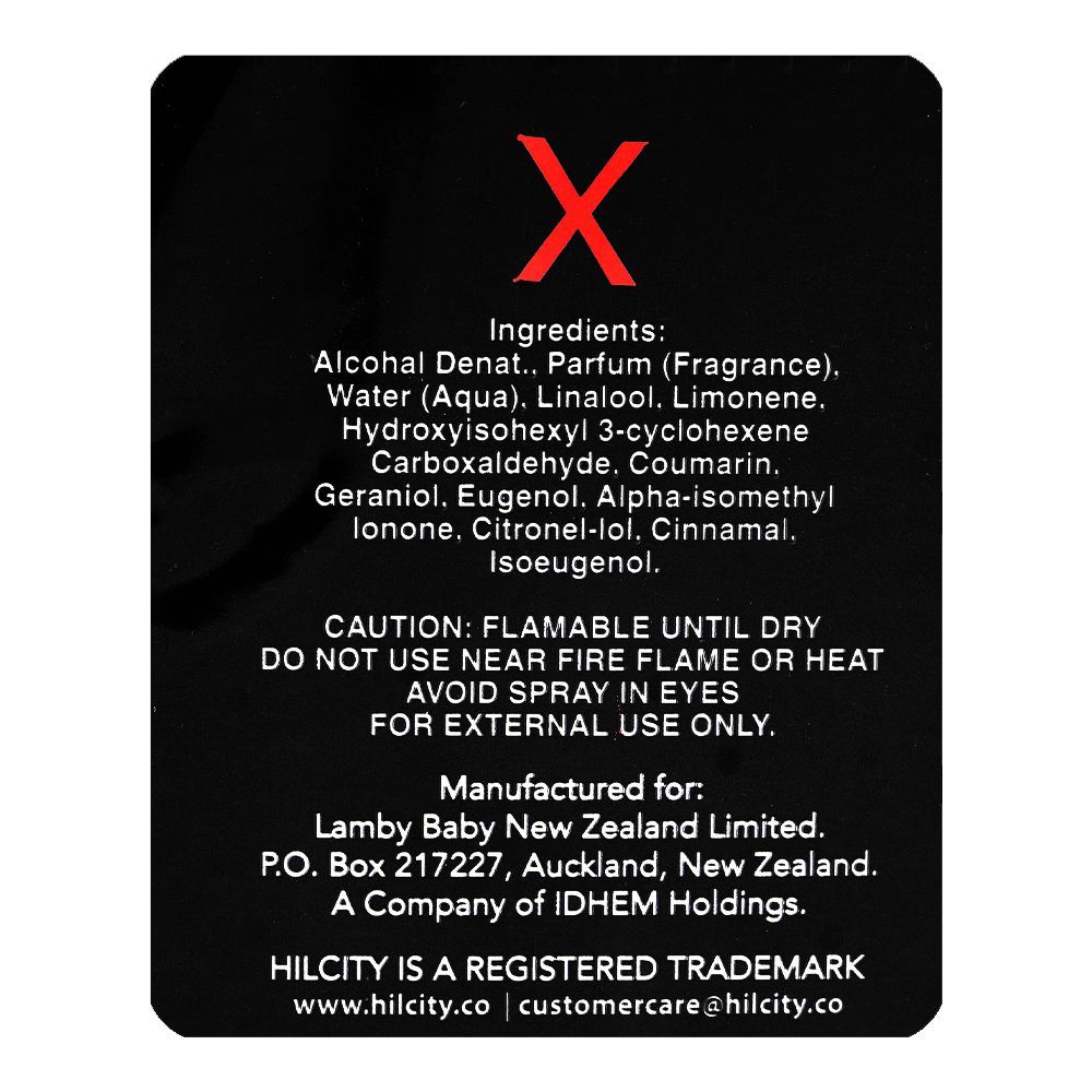 Hil City X Cross, Eau De Parfum, For Men, 100ml - Image 3