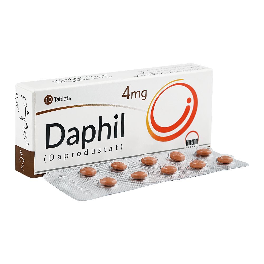 Hilton Pharma Daphil Tablet, 4mg, 10-Pack - Main Image