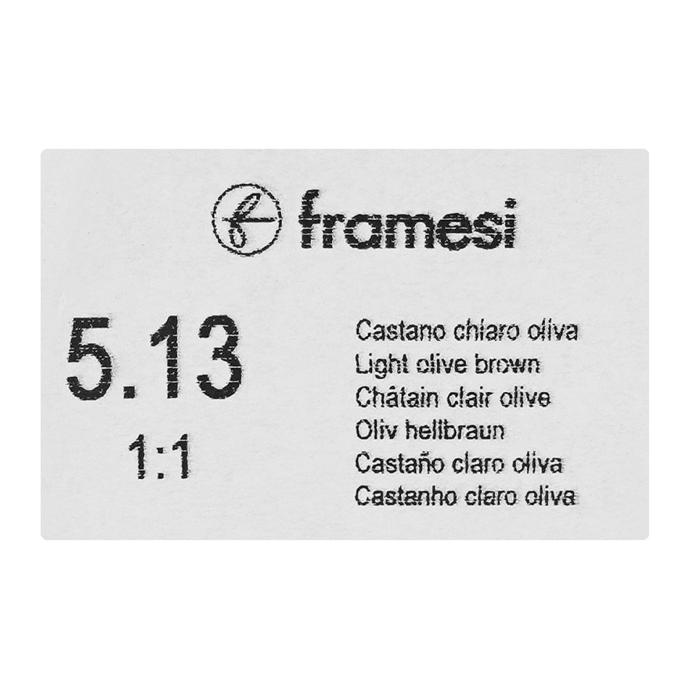 Framesi Framcolor Glamour Hair Coloring Cream, 5.13 Light Olive Brown, 100ml - Image 6