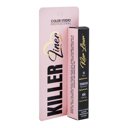 Color Studio Transfer Resistant Non Flaking Killer Waterproof Eyeliner - Image 2