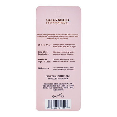 Color Studio Transfer Resistant Non Flaking Killer Waterproof Eyeliner - Image 3