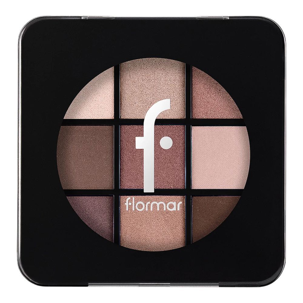 Flormar Eye Shadow Palette, 004 Follow Your Heart, 9-Pack - Image 2