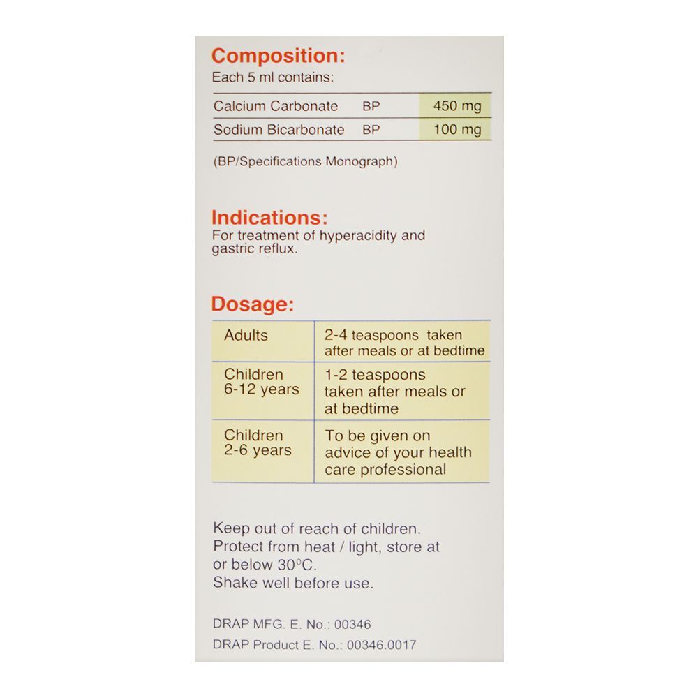 Medics Digas Antacid Syrup, 120ml - Image 5
