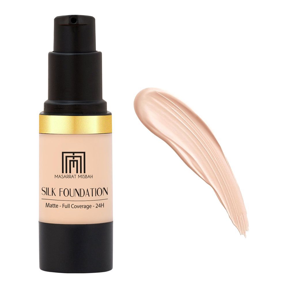 Masarrat Misbah Silk Foundation, Ivory, 10ml - Main Image