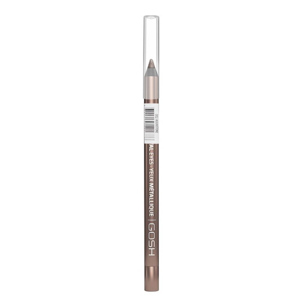 Gosh Metal Eyes Metallique Eyeliner, Waterproof, 002 Moonstone - Image 2