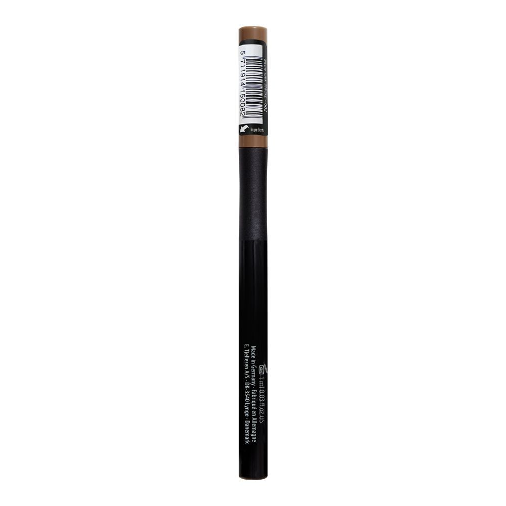 Gosh Brow Hair Stroke 24H Semi Tattoo Ink Eyeliner, 002 Grey Brown, 1ml - Image 2