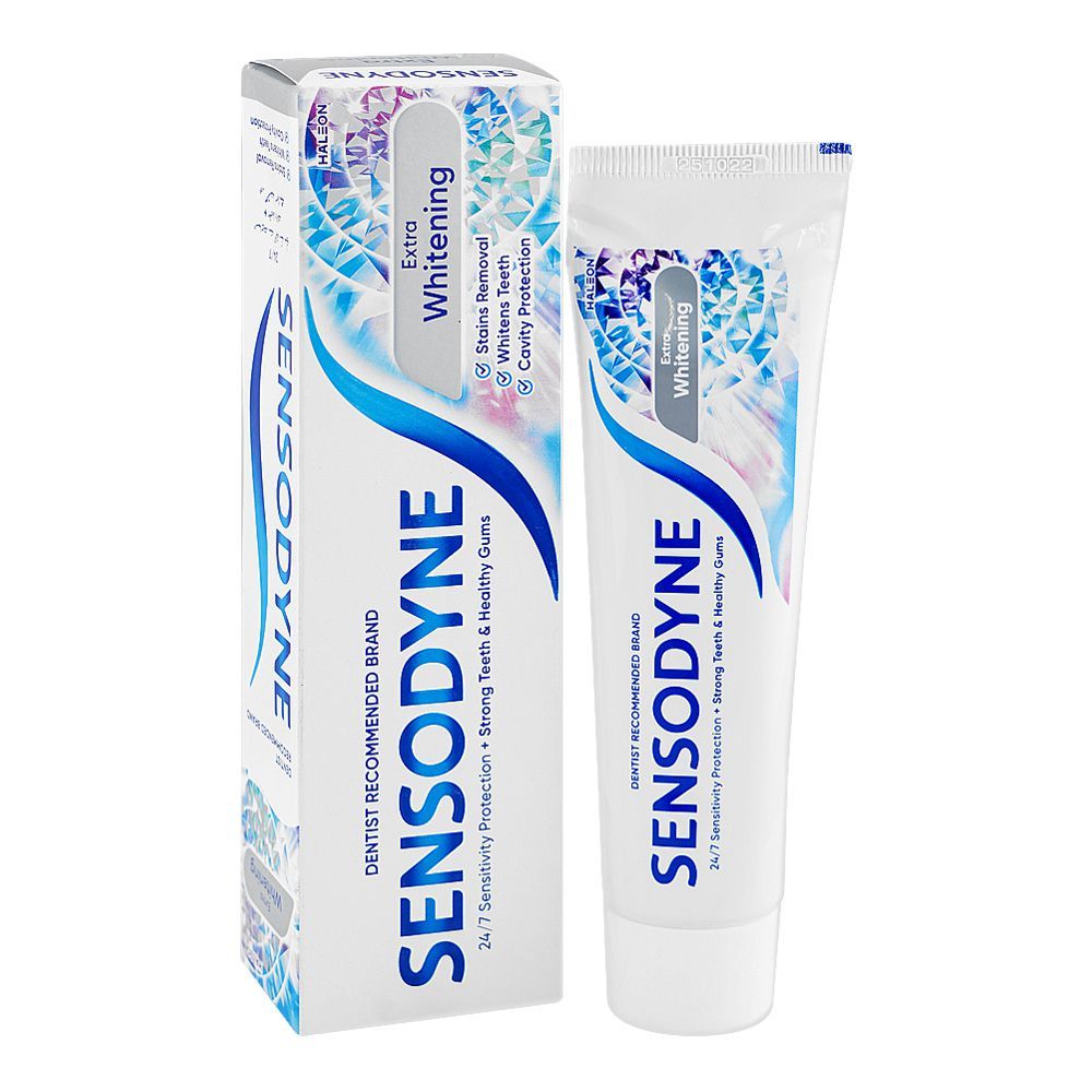 Sensodyne Extra Whitening Toothpaste, 70g - Image 2