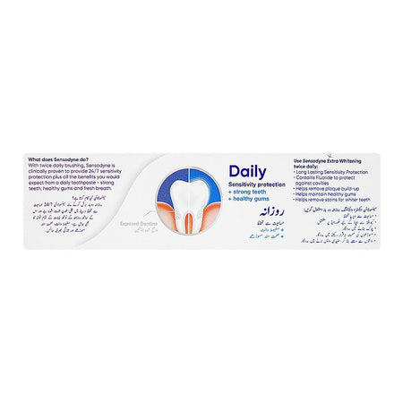 Sensodyne Extra Whitening Toothpaste, 70g - Image 3