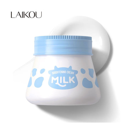 Laikou Milk Brightening Cream, Hyaluronic Acid & Niacinamide, For Non-Allergic Skin, 55g, LK91965D - Main Image
