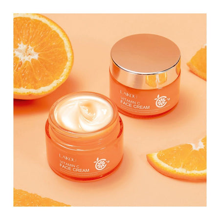 Laikou Vitamin C Face Cream, Anti-Oxidant, For Smooth Skin, 50g, LK83083D - Image 2