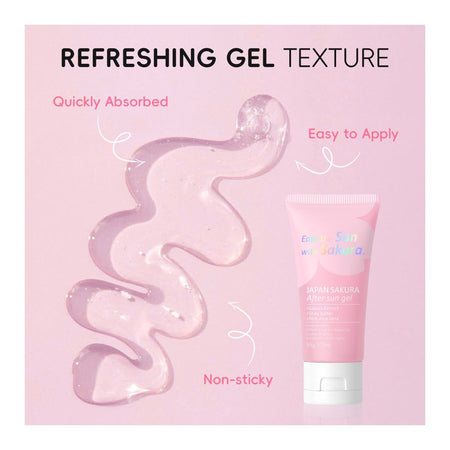 Laikou Japan Sakura After Sun Gel, Deep Hydration, For All Types Of Skin, 50g, LK97732A - Image 5