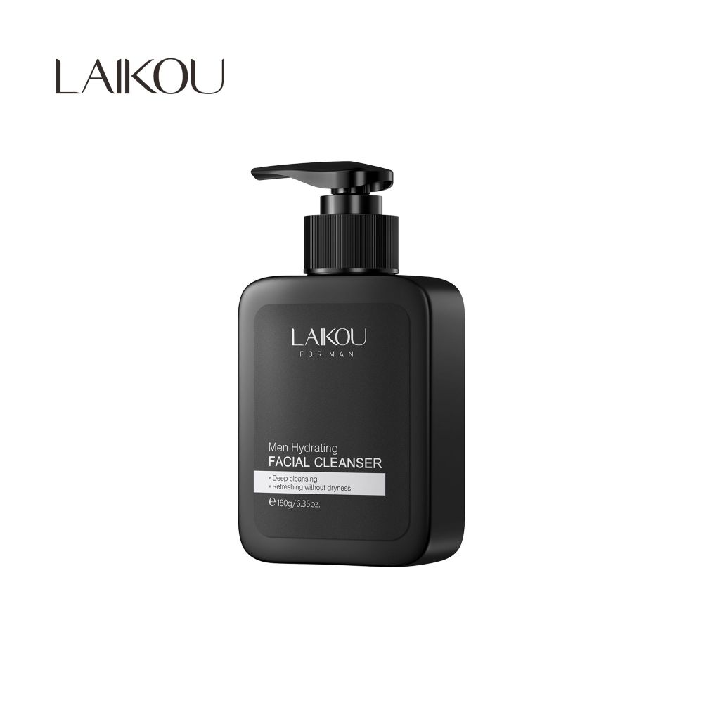 Laikou Men Creamy Lather Facial Cleanser, Amino Acid, For Men, 180g, LK80761A - Main Image