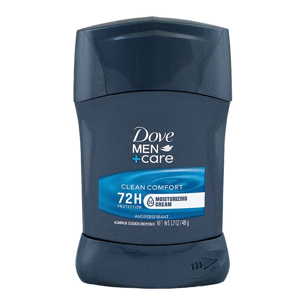 Dove Men + Care 72H Clean Comfort Anti-Perspirant Deodorant Stick, 48g - Main Image