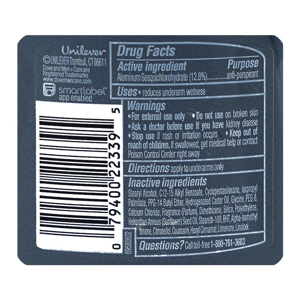 Dove Men + Care 72H Clean Comfort Anti-Perspirant Deodorant Stick, 48g - Image 3