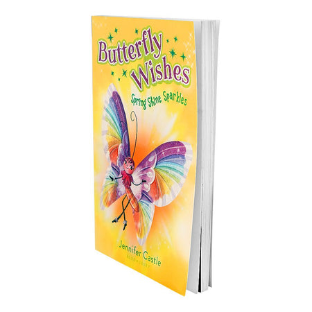 Bloomsbury Butterfly Wishes Spring Shine Sparkle Book - Main Image