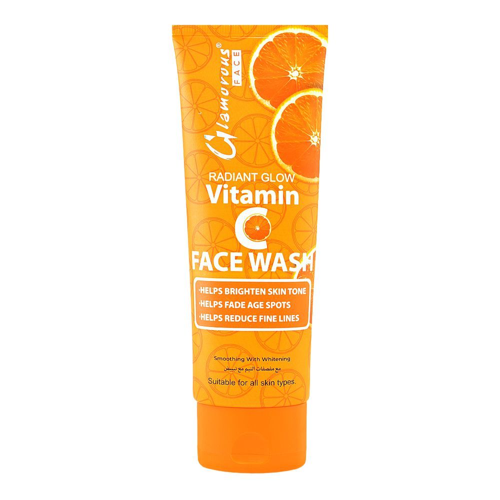 Glamourous Face Radiant Glow Vitamin C Face Wash, For All Types Of Skin, 100g, GF-1088 - Main Image