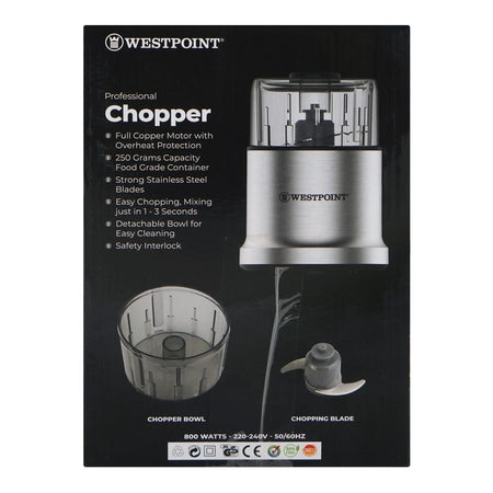 West Point Professional Chopper, 800W, 220-240V, WF-1090 - Image 3