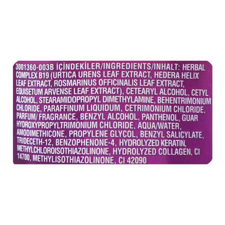 Bioblas Collagen + Keratin Thickening & Repairing Hair Loss Conditioner, Paraben Free, For Fine & Thin Hair, 250ml - Image 4