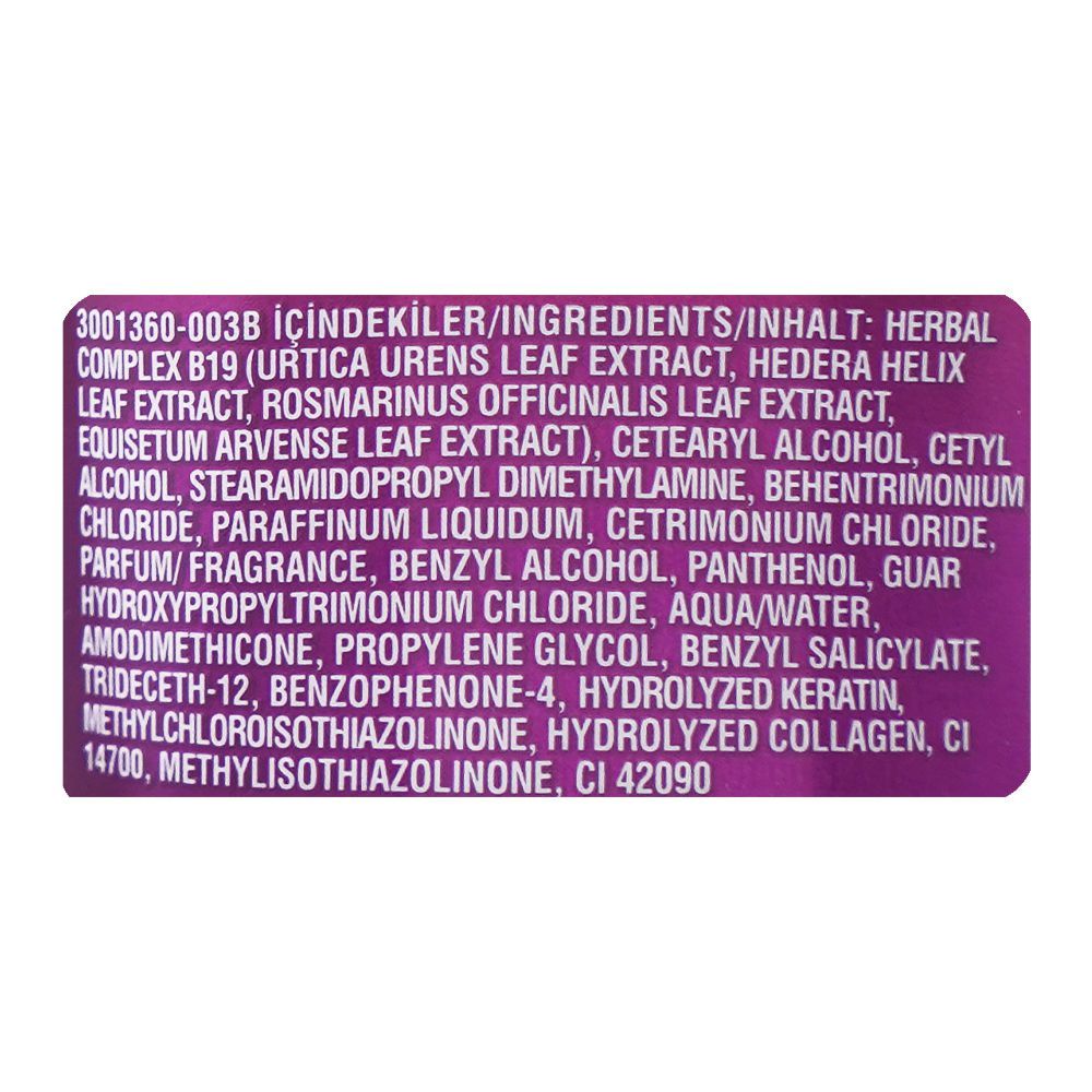 Bioblas Collagen + Keratin Thickening & Repairing Hair Loss Conditioner, Paraben Free, For Fine & Thin Hair, 250ml - Image 4